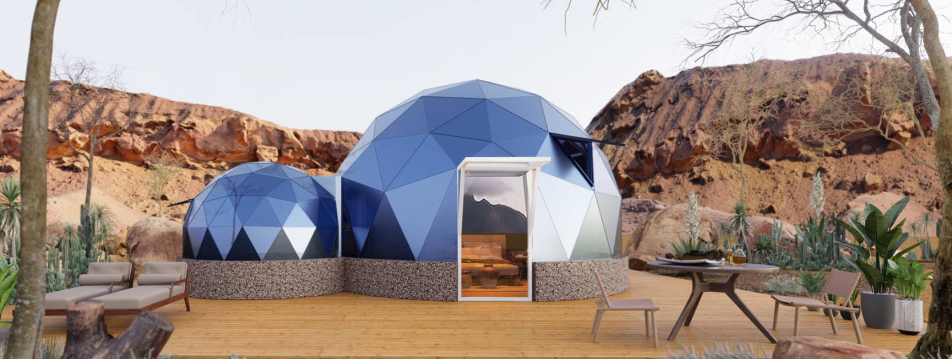 利川市球形智能光伏玻璃星空房